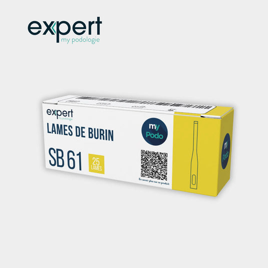 25 Chisel Blades - Expert by My Podologie Expert 