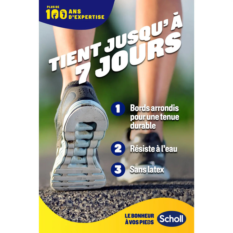 5 Pansements Mix Hydrocolloïdes Talons/Orteils - Scholl Scholl 