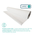 6 rolls of wide, smooth, white examination sheets - 142 sizes - 60 x 38 cm 
