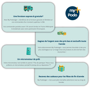 Abonnement My Podologie Plus My Podologie 