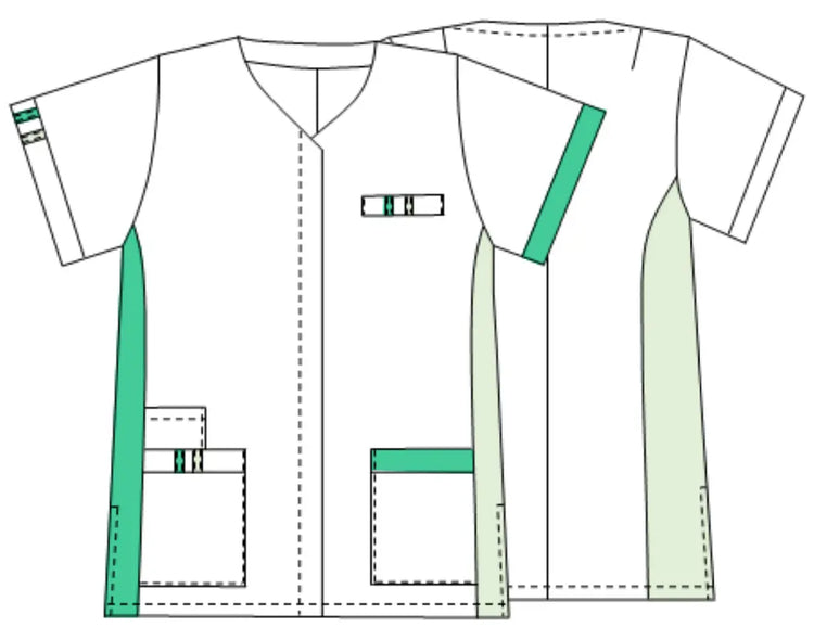 Amélie - Tunique - Manches courtes - Femme - 75 cm My Blouse 