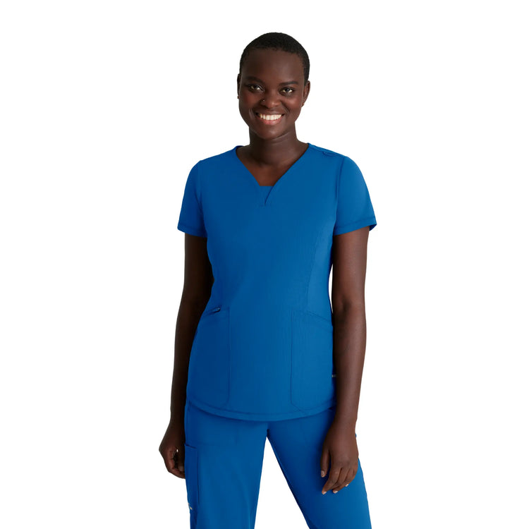 Amya - Tunique Col V - Femme - Skechers Slip-ins SKECHERS SLIP-INS KNITS  Bleu Roi / XL