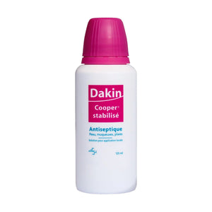 Antiseptique Dakin cooper stabilisé pour application locale - 125 ml - Cooper - My Podologie