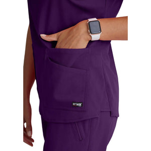 Aura - V-neck tunic - Women - Grey’s Anatomy Stretch Grey’s Anatomy 