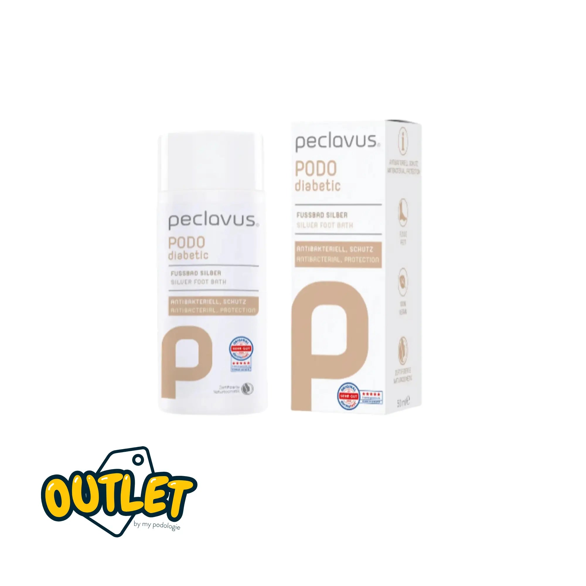 Bain de pieds Argent - Peclavus / Destockage Peclavus 