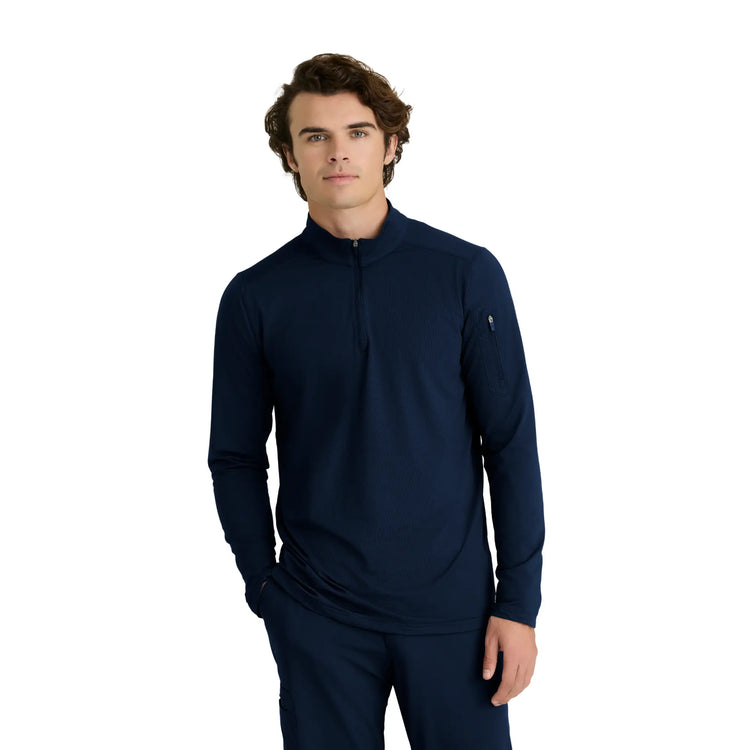 Bloom - Tunique manches longues - Col montant - Homme - Skechers Slip’ins SKECHERS SLIP-INS KNITS  Bleu Marine / XL