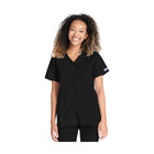 Calais - V-neck tunic with snap buttons - Women - Cherokee