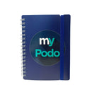 A6 notebook with elastic - My Podologie