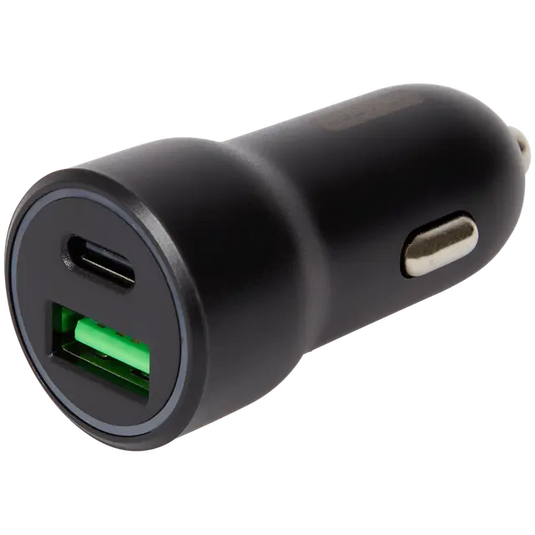 Chargeur de voiture dual USB 3.0 et USB-C