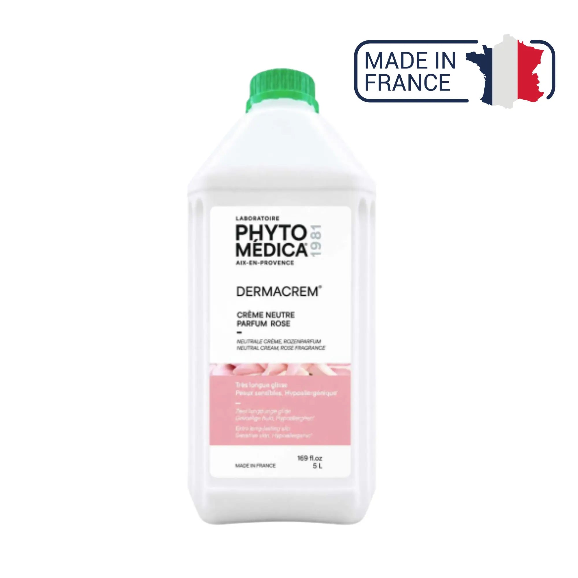 Dermacrem® - Crème de massage neutre hypoallergénique - Parfum Rose - Phytomedica Laboratoires Phytomedica 