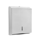 Wall dispenser - 400F Folded hand towels - Bright stainless steel