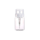 Plastic pump dispenser bottle for liquid - 100 ml