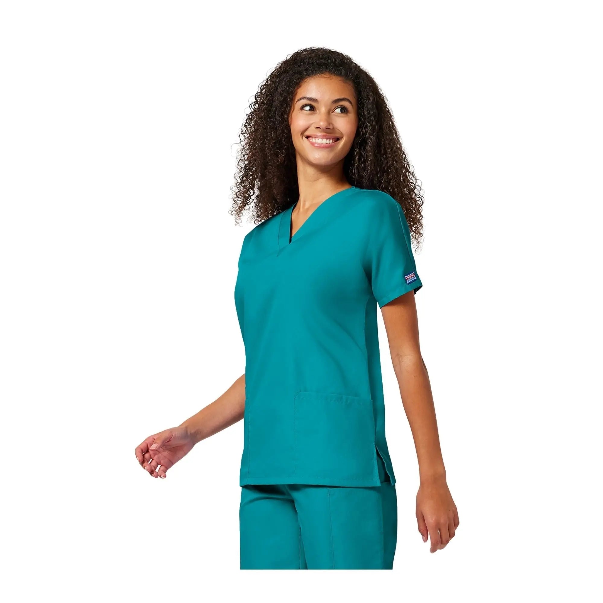 Guéthary - Tunique médicale - Col V - Manches courtes - Femme - Cherokee Cherokee Authentic Workwear 