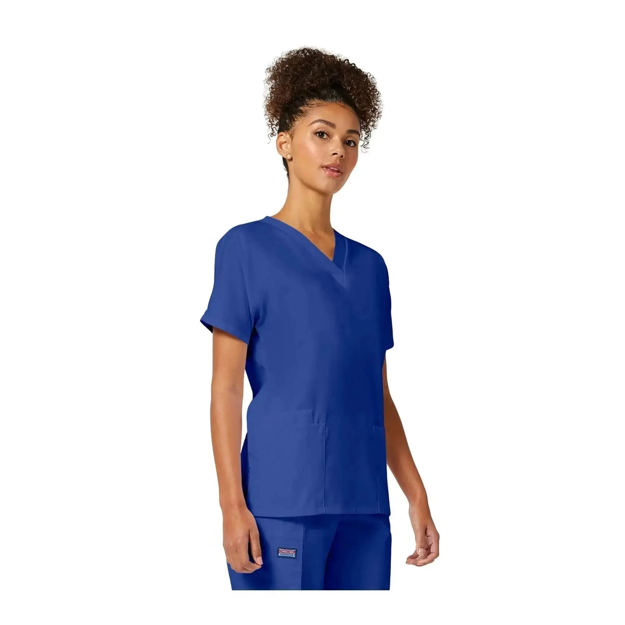 Guéthary - Tunique médicale - Col V - Manches courtes - Femme - Cherokee Cherokee Authentic Workwear 