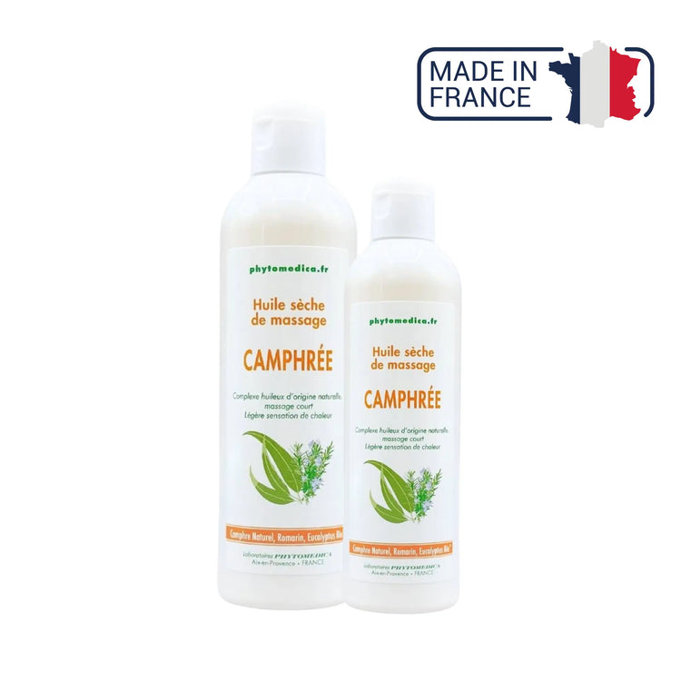Dry Massage Oil - Camphor - two capacities - Phytomeda Laboratoires Phytomedica 