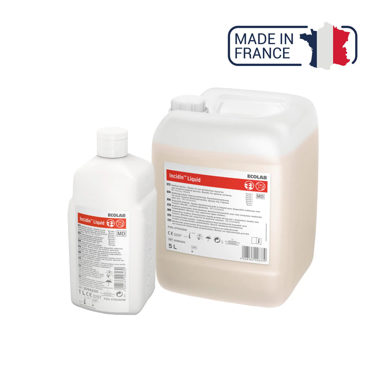 Incidin Liquid - Désinfection Surfaces - 2 contenances - Ecolab by Anios Anios 