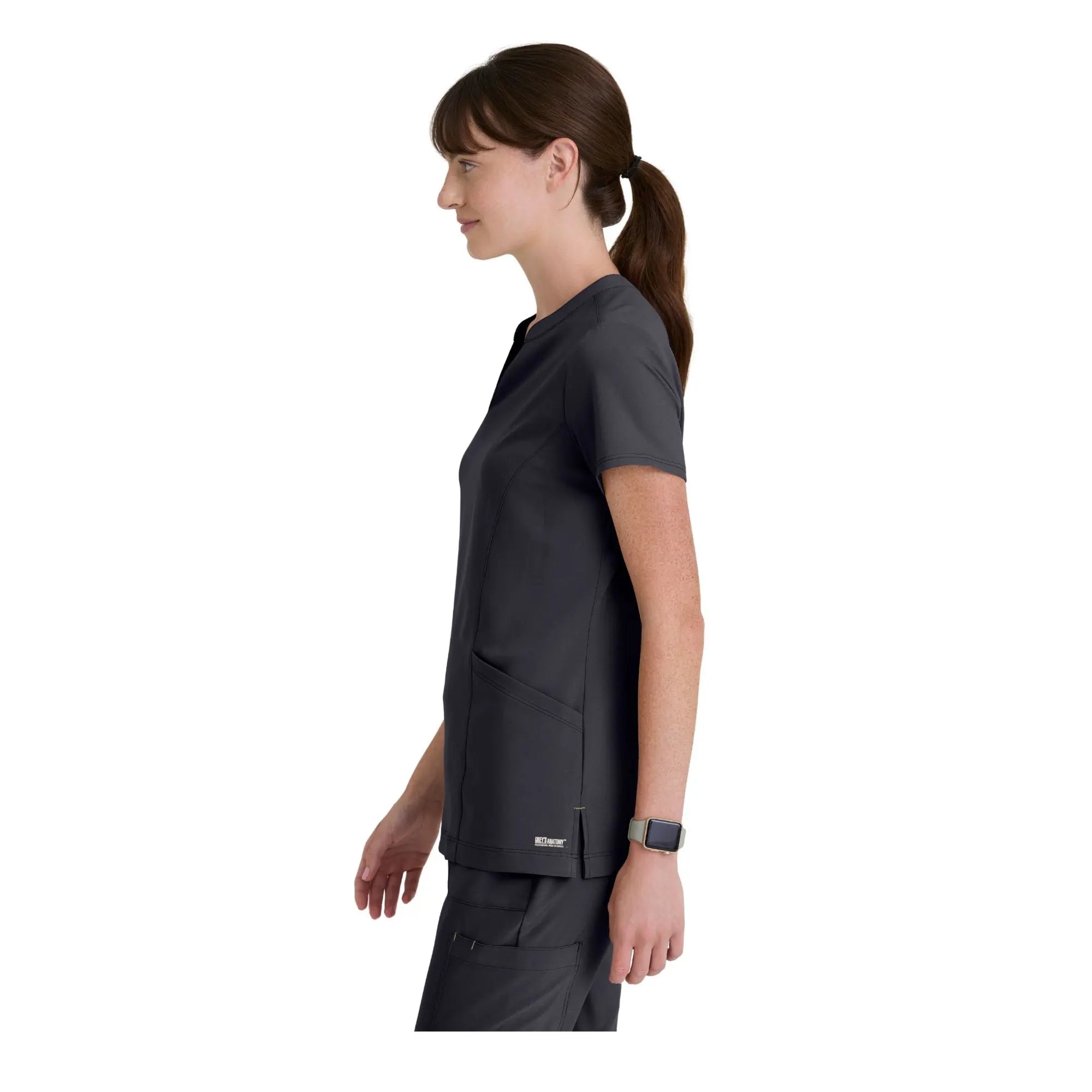 Louisa - Notched collar tunic - Women - Grey’s Anatomy Evolve Grey’s Anatomy 