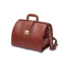 Brown leather briefcase for home DOC - Elite Bags