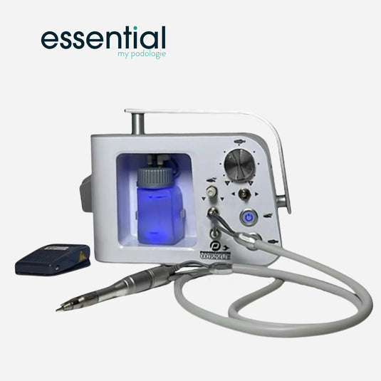 Podomonium Wizzle spray micromotor with pedal - 40,000 rpm - Essential by My Podologie Essential 