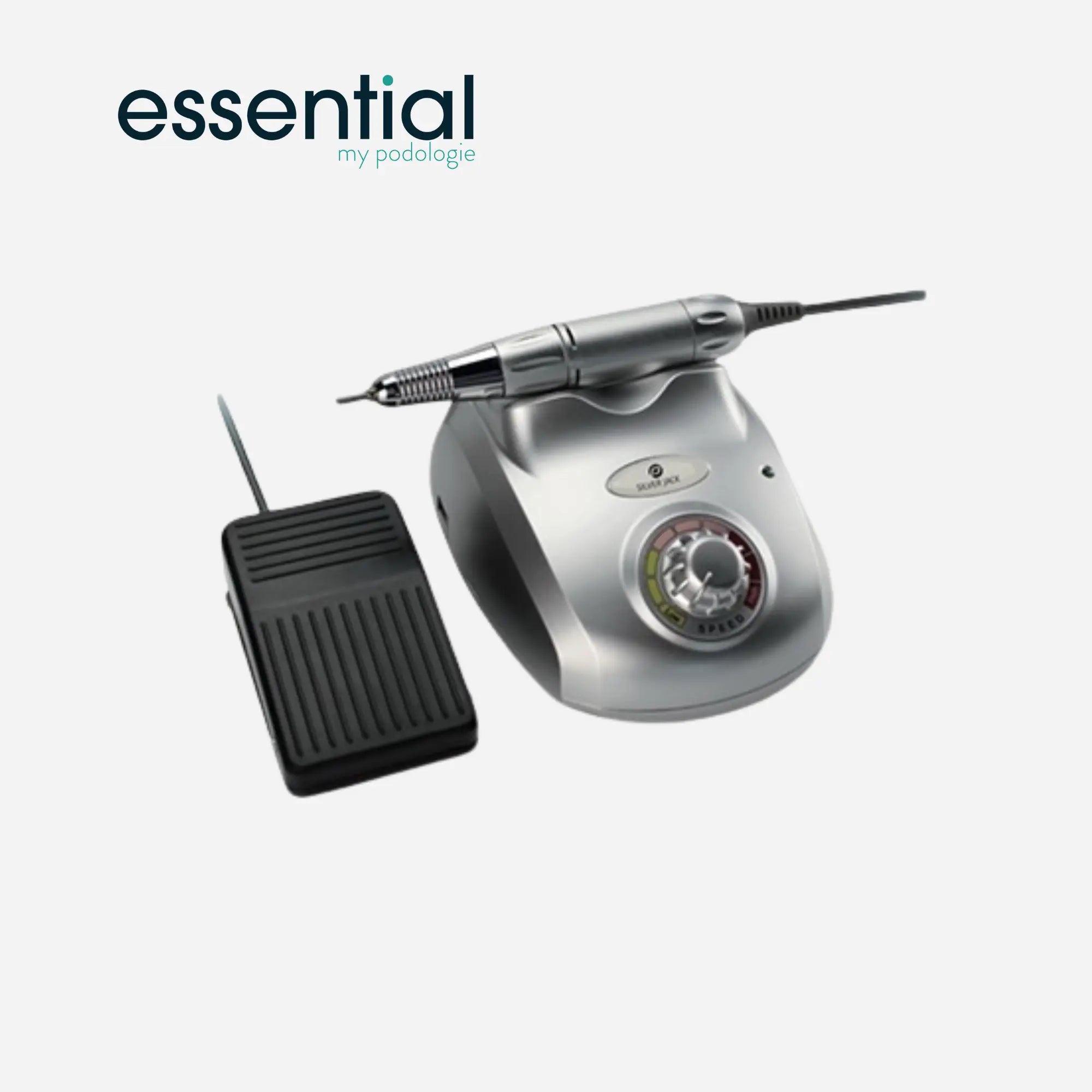 Micromoteur de manucure Silver Jack - 30 000 tpm - My Podologie MP 