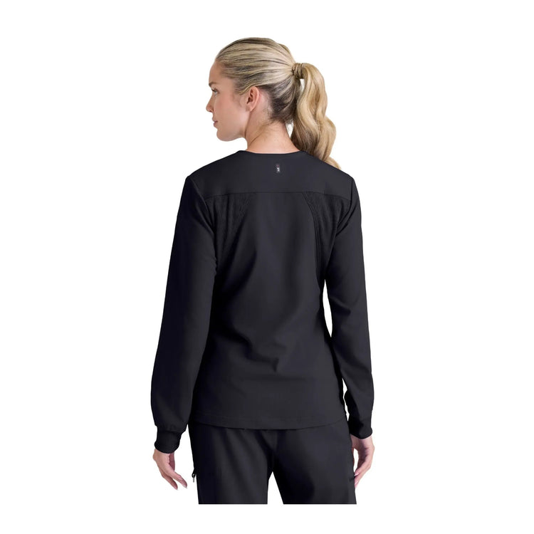 Mila - Veste médicale col rond - Femme - Grey's Anatomy Stretch Grey’s Anatomy 