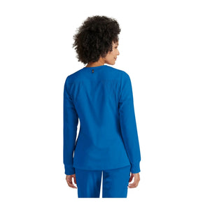 Mila - Veste médicale col rond - Femme - Grey's Anatomy Stretch Grey’s Anatomy 