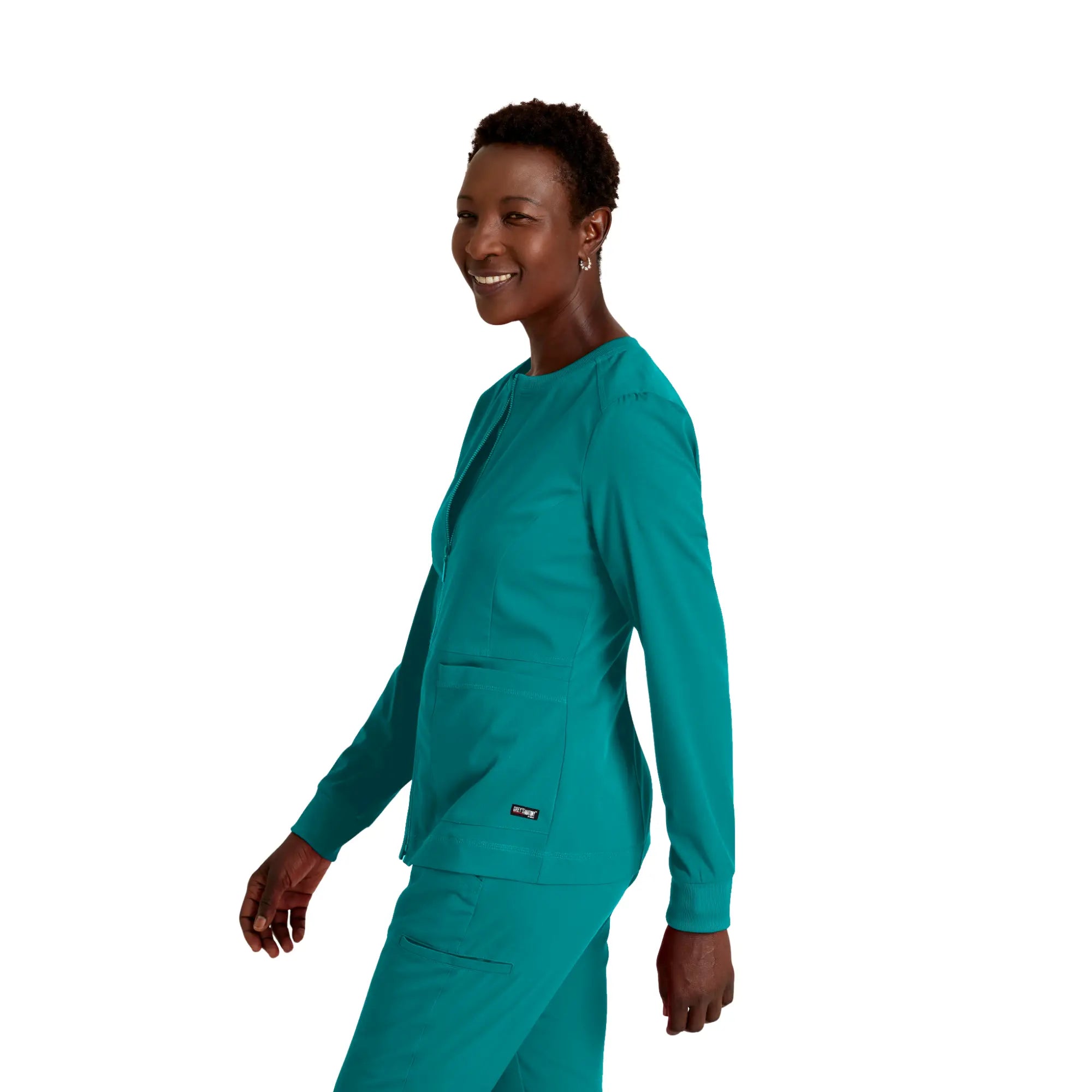 Millie - Veste médicale Zip - Femme - Grey’s Anatomy Stretch Grey’s Anatomy 