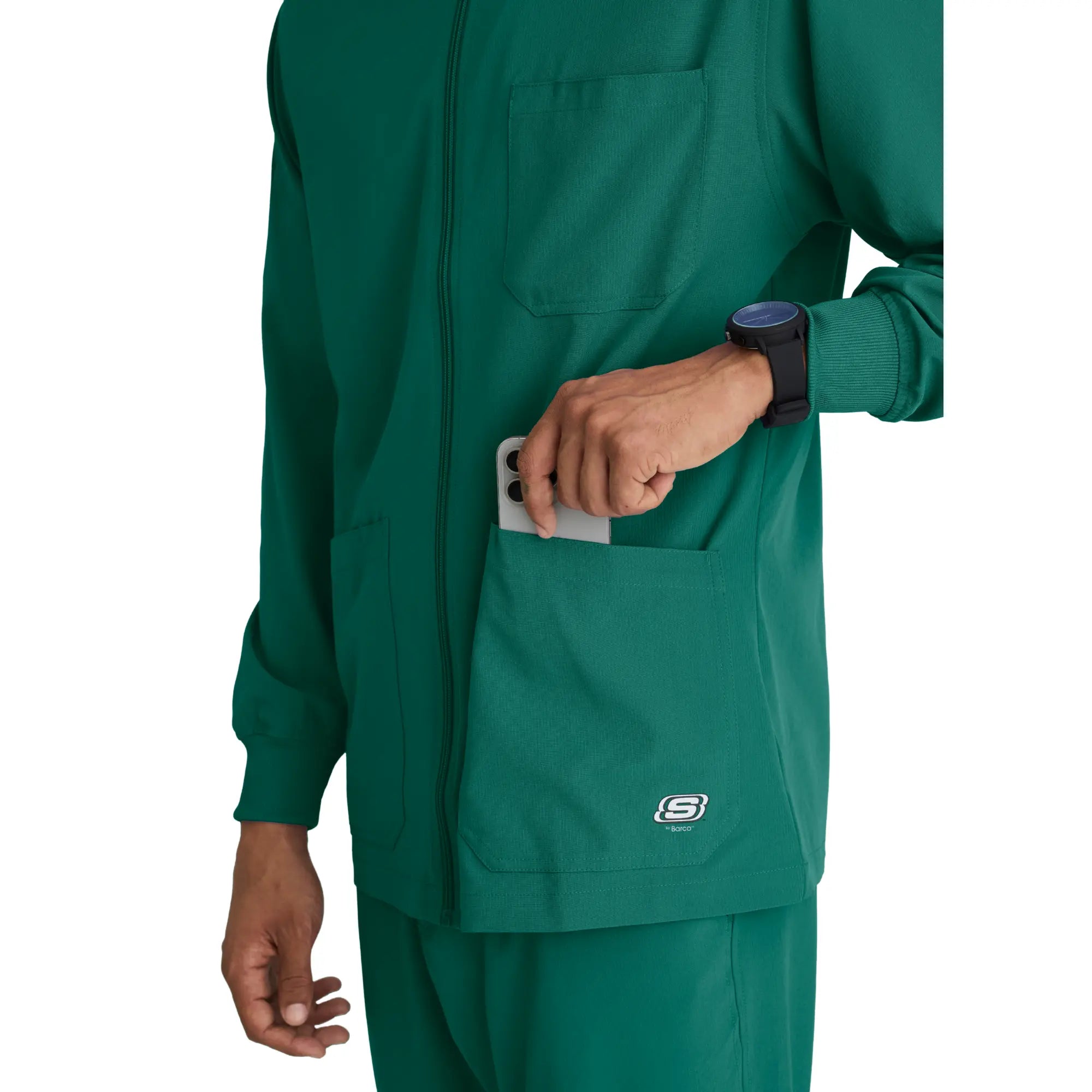 Oly - Veste médicale col rond - Homme - Skechers SKECHERS 