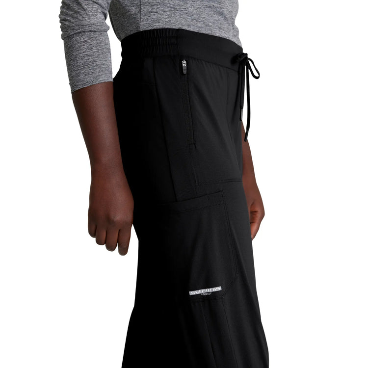 Palmi - Jogging médical taille haute - Poche cargo - Femme - Skechers Slip-ins SKECHERS SLIP-INS KNITS 