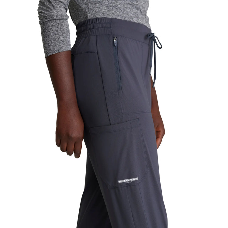 Palmi - Jogging médical taille haute - Poche cargo - Femme - Skechers Slip-ins SKECHERS SLIP-INS KNITS 