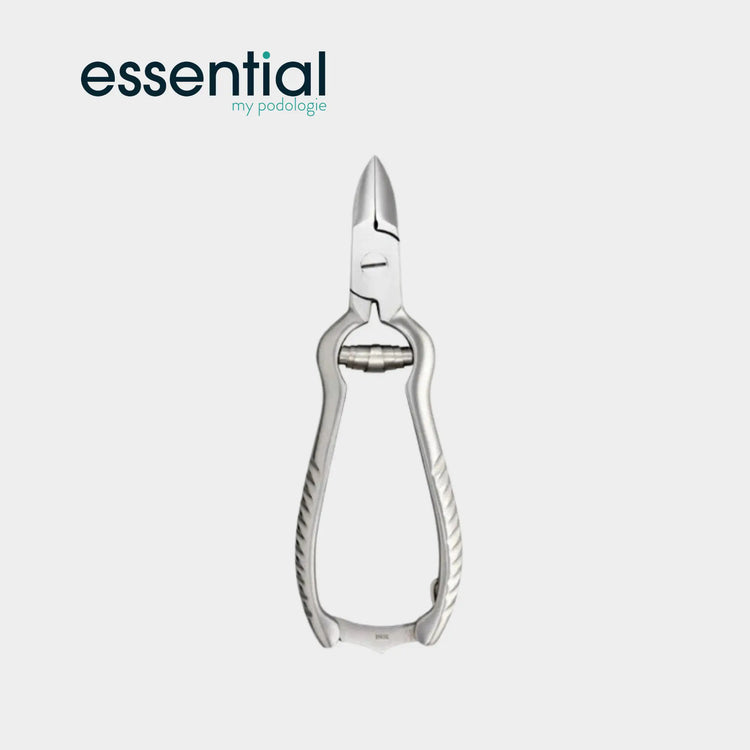 Pince à ongles - Acier inoxydable - Finition Mate - Coupe concave - Mors effilés - 14 cm- Essential by My Podologie Essential 