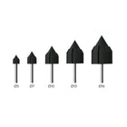 GT-PODO Pointed Abrasive Cap Holder - Ø 5mm / 16mm - Lukas Podological
