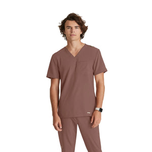 Prague - Tunique col V - Homme - Grey’s Anatomy Evolve Grey’s Anatomy  Taupe / XL