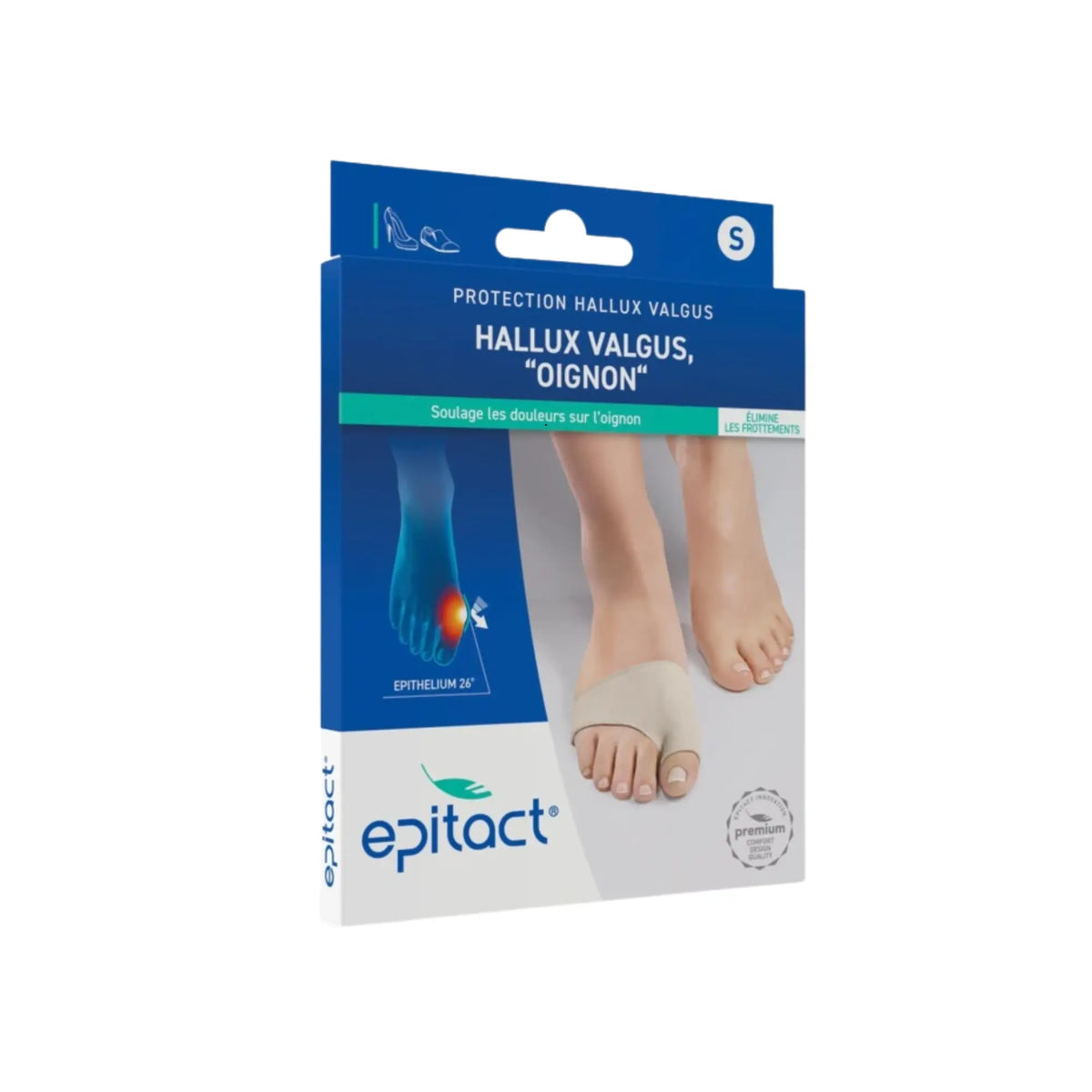 Protection Hallux Valgus - 3 tailles différentes - EPITACT Epitact - Millet Innovation 