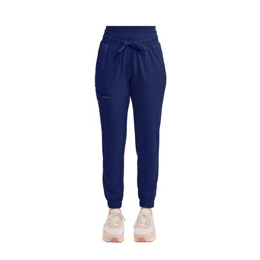 Renee - Drawstring Joggers - Women - Healing Hands Healing Hands  Navy Blue / 3XL
