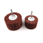 Fibrous roll with sandpaper - 60 x 40 mm