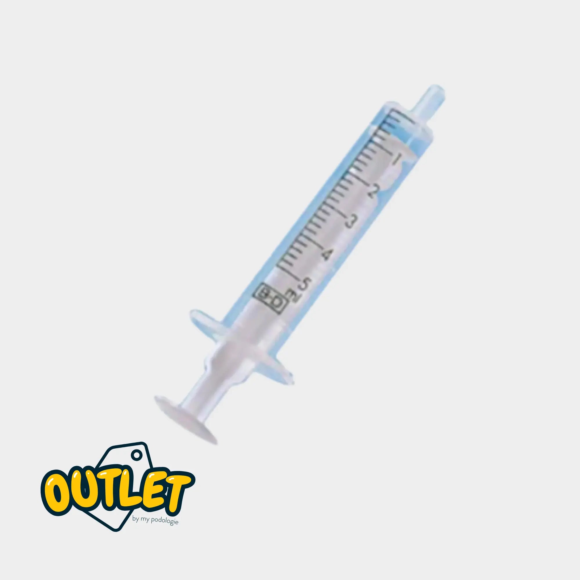 DISCARDIT II syringe 2 pieces - BD 5 pieces / 5 ml // Expired date Euromédis 