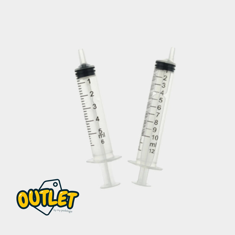 3 Piece Syringes - Different capacities - Luer Lock // Euromédis Clearance Sale 