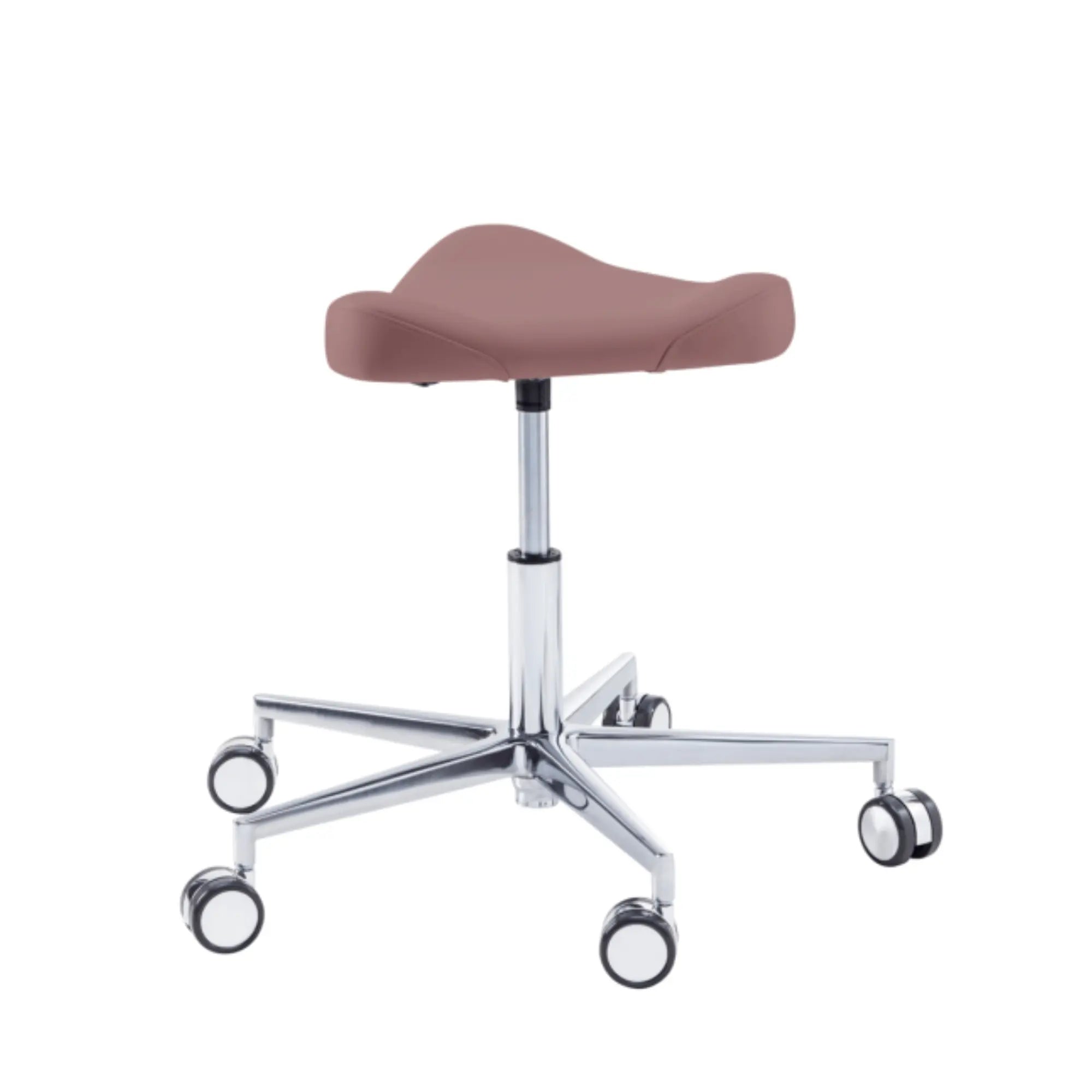 Siège praticien - TRIANGLE - Ruck - Ressort à Gaz Long Ruck  Taupe-Sans-dossier-Sans-matière