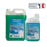 Nettoyant désinfectant Surfanios Premium - 5L / 1L / dose 20ml - Anios