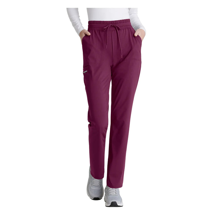 Sydney - Pantalon médical droit - Femme - Skechers Slip-ins Knits SKECHERS SLIP-INS KNITS  Bordeaux / XL