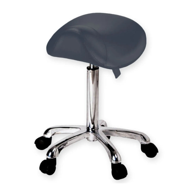 Tabouret ergonomique ERGO - Forme selle - 3 couleurs My Podologie  Noir
