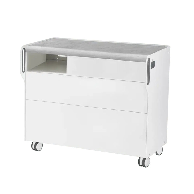 Unité de Podologie "Room Move" - Taille L - Ruck Ruck  Béton-2-compartiment-micromoteur-à-gauche-Non