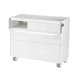 Unité de Podologie "Room Move" - Taille L - Ruck Ruck  Blanc-3-avec-LED-compartiment-micromoteur-à-gauche