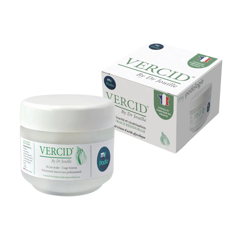 Vercid du Docteur Jouille - Traitement des hyperkératoses - Pot 50 g Vercid by Dr Jouille 